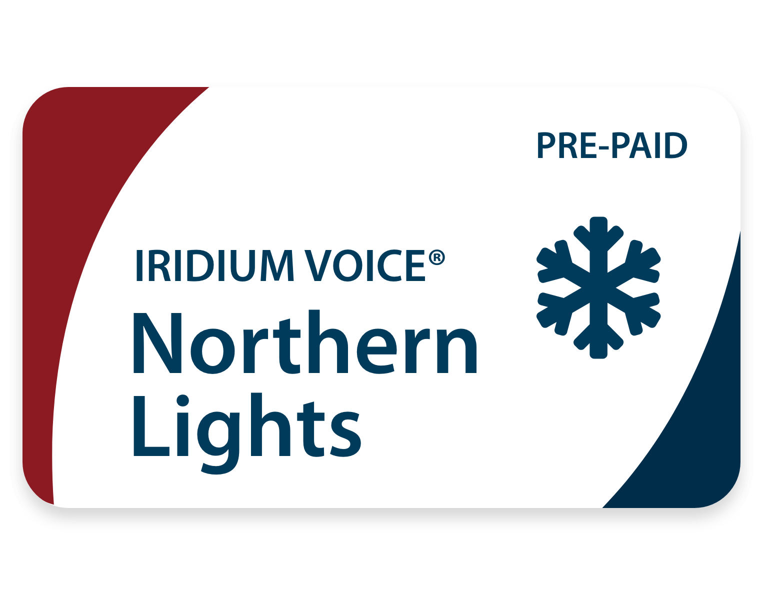 Iridium voice pre-paid northern lights airtime plan